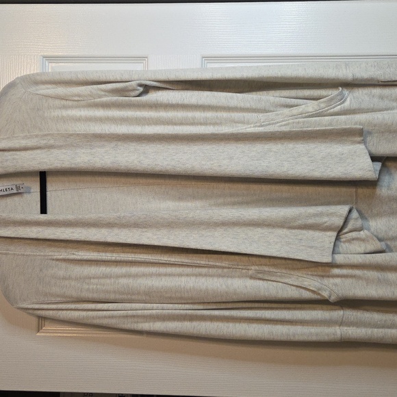 Athleta Cream Draped Cardigan - Picture 4 of 4